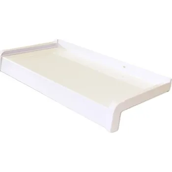 Parapet Venkovní parapet z ohýbaného hliníku bílá š. 90mm Venkovní parapet z ohýbaného hliníku bílá š. 90mm