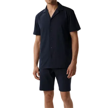 Pánské krátké pyžamo Atlantic BNMP-003 modré M Modrá