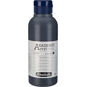 Výtvárné potřeby Schmincke Akademie Akrylová barva 658 Payne'S Grey 250 ml 1 ks
