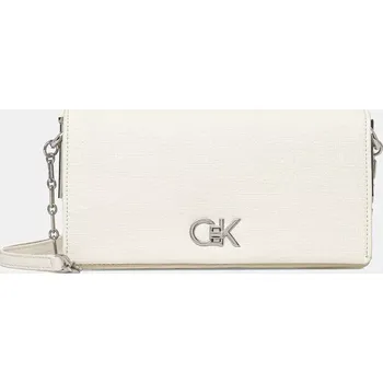 Kabelka Kabelka Calvin Klein béžová barva, K60K613180 01X, vel. ONE SIZE