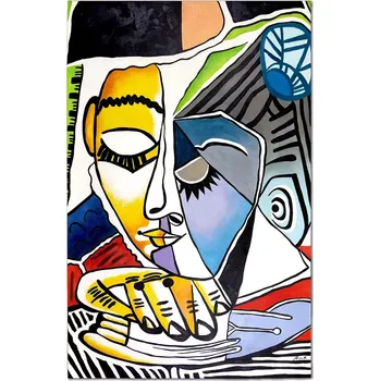 Obraz Inne 181636 Reprodukce malovaná olejem 181636 60 x 80 cm Hlava ženy, Pablo Picasso