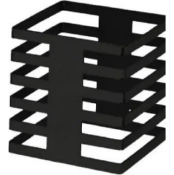 Plotový sloupek Sloupek 22 cm, černý