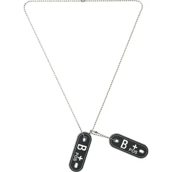 psí známka 101 INC Dog Tag PVC Krevní skupina B+ pozitivní