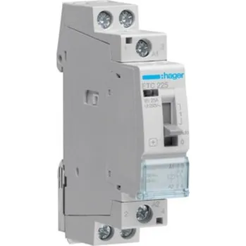 Stykač HAGER ETC225 Stykač s aut. návratem 25A/230V 2NO (HAGER ETC225)
