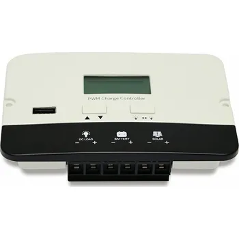 solární regulátor PWM solární solární regulátor nabíjení 10A pro vestavěnou instalaci 12-24V P2410C