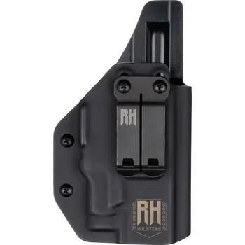 Příslušenství pro sportovní střelbu RH Holsters SHARKY - Glock 48 Rail MOS + Streamlight TLR-7 Sub - vnitřní kydexové pouzdro - plný sweatguard - černá Pouzdro je pro: Levák