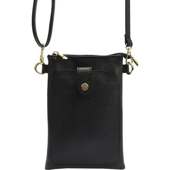 Kožená kabelka Luka černá KZ2249852