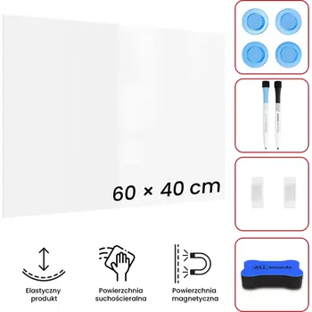 Allboards – Samolepicí magnetická folie 60x40 cm