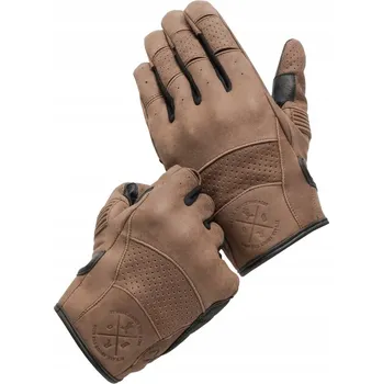 Moto rukavice KOŽENÉ RUKAVICE BROGER CALIFORNIA LADY VINTAGE BROWN DM