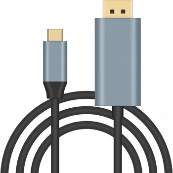 Video kabel KABEL ADAPTÉR PŘEVODNÍK USB-C 3.1 TYP C NA HDMI 4K MHL 200cm 2M