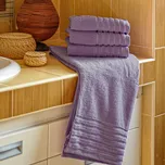 Mikrofroté osuška EMA, fialová, 70x140cm