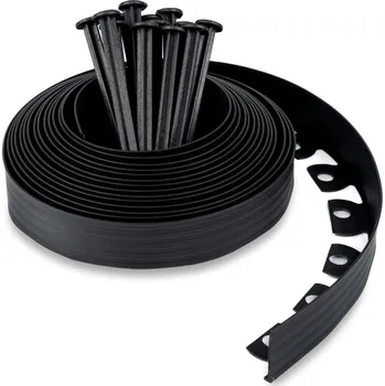 Zahradní obrubník UNIGARDIA Smart plastový obrubník černý