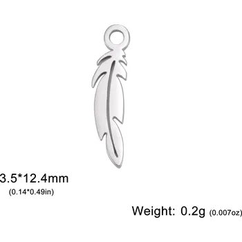 Přívěsek Přívěsek s motivem | výroba šperků - Ocelové peří