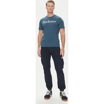 Barbour T-Shirt Devon MTS1391BU18 Tmavomodrá Regular Fit M