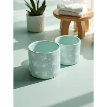 Květináč Sinsay - Květináč 2 pack - mentolová - 681FQ-65X - 681FQ-65X-ONE