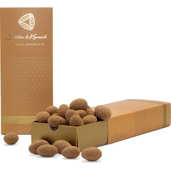 Čokoláda Mandle v mléčné čokoládě a koření masala, 130g