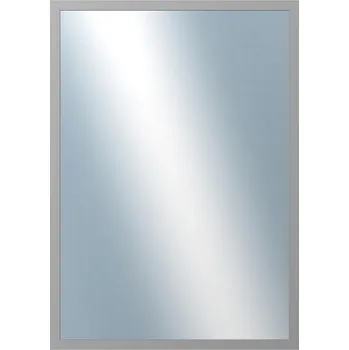 Zrcadlo DANTIK - Zarámované zrcadlo - rozměr s rámem cca 50x70 cm z lišty KASSETTE světle šedá (3077)