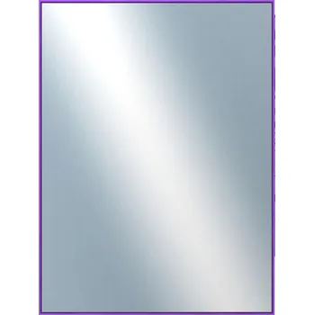 Koupelnový nábytek DANTIK - Zarámované zrcadlo - rozměr s rámem cca 60x80 cm z lišty Hliník modrá m. | P02-242 (7002242)