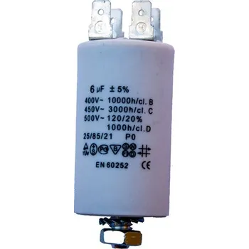 Kondenzátor SOK Kondenzátor rozběhový 6uF 450V