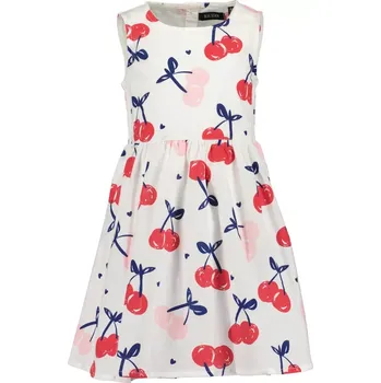 Dívčí šaty Dívčí plátěnné šaty třešinky Blue Seven 734119 velikost 104