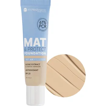Přípravek na tvář Bell Hypoallergenic Mat&Protect Foundation SPF 25 - Odstín: 01 Vanilla