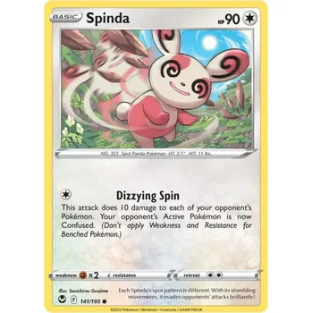 Volný čas Pokémon karta Spinda 141/195
