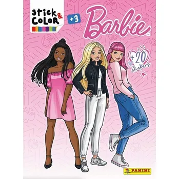 omalovánky Omalovánky Barbie se samolepkami