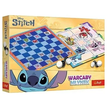 Puzzle Warcaby i Młynek Lilo&Stitch TREFL