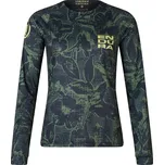 Endura dámský dres s dlouhým rukávem Floral LTD Printed L/S Tee Černá - vel. S r.25