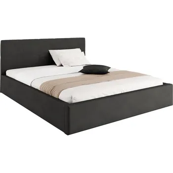 Postel Čalouněná postel 120x200 cm VEGAS PARIS ČERNÁ