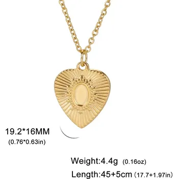 Náhrdelník Náhrdelník boho z oceli | šperky - 2 Srdce Gold