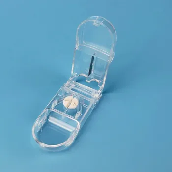 Dávkovač léků pro snadné dávkování | Krabička na léky, dávkovač na léky - Průhledný