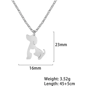 Náhrdelník Náhrdelník s tlapkou z oceli | Dámský šperk - I-Steel