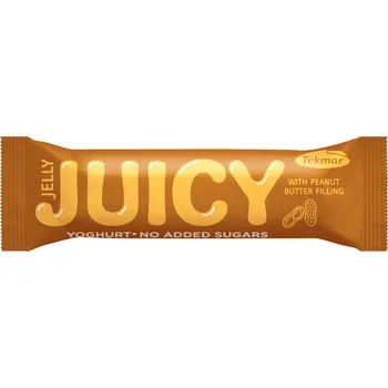 Tyčinka s želé arašídové máslo - Juicy bar Yoghurt - Tekmar 40g