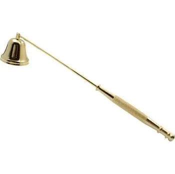 Svíčka Svíčkové zhášedlo z oceli dlouhá rukojeť | Zhášedlo svíček, doplňky ke svíčkám - Zlato