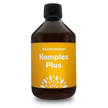 Microbiom KOMPLEX Plus živé probiotické kultury s bylinami pro celkové zdraví a vitalitu 475ml