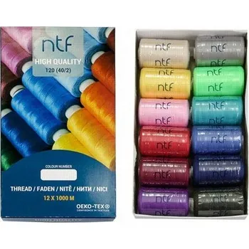 Sada nití NTF DUHA MIX III (Nitě)