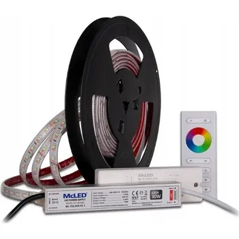 LED osvětlení McLED, sestava LED pásky do sauny 2m barevná RGB