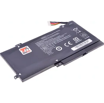 Příslušenství pro notebook Baterie T6 Power pro notebook Hewlett Packard 796220-541, Li-Poly, 11,4 V, 4000 mAh (46 Wh), černá