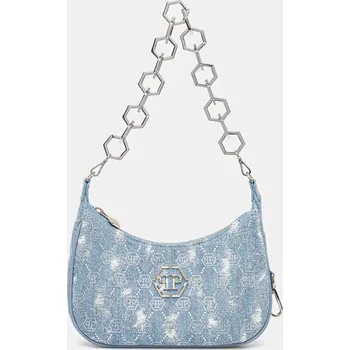 Kabelka Kabelka Philipp Plein modrá barva, SAEA WBA2083 PDE004N SAEA.WBA2083.PDE004N 50X, vel. ONE SIZE