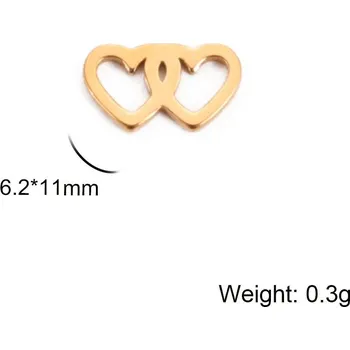 Šperkové komponenty | výroba šperků 5 ks - Zlatá barva