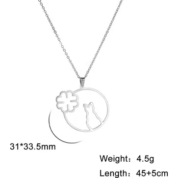 Náhrdelník Náhrdelník s tlapkou z oceli | Dámský šperk - E-Steel