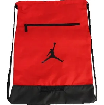 Sportovní vak Školní vak/taška na tělocvik Air Jordan Sport Gym Sack Gym Red Červená (Červený)