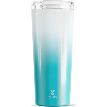 Termohrnek Termohrnek 710 ml nerezový | cestovní izolační láhev - Modrá Bílá