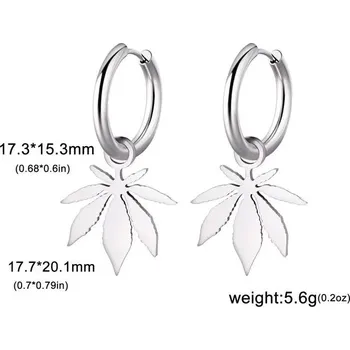 Náušnice Visací náušnice | Dámské šperky 2 ks - Barva G-Steel