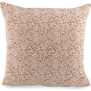 Povlak na dekorativní polštářek Povlak na polštář s vetkaným vzorem 45x45 cm, barva 2 béžová