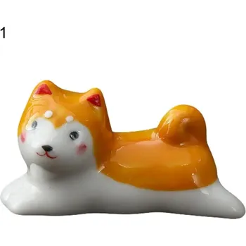 Keramický kočičí držák na hůlky | Stojánek na hůlky, Podložka pod příbory - 1-ANO