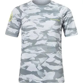 Sport Endura dámský dres s krátkým rukávem Mountain Camo LTD Printed S/S Tee Haar Grey - vel. XL r.25