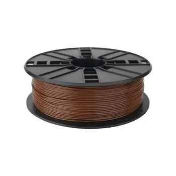 Filament Gembird Tisková struna (filament) PLA, 1,75mm, 1kg, hnědá 3DP-PLA1.75-01-BR