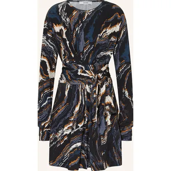 Dámské šaty Reiss Dámské Šaty Jasmine V Zavinovacím Vzhledu, černá /...